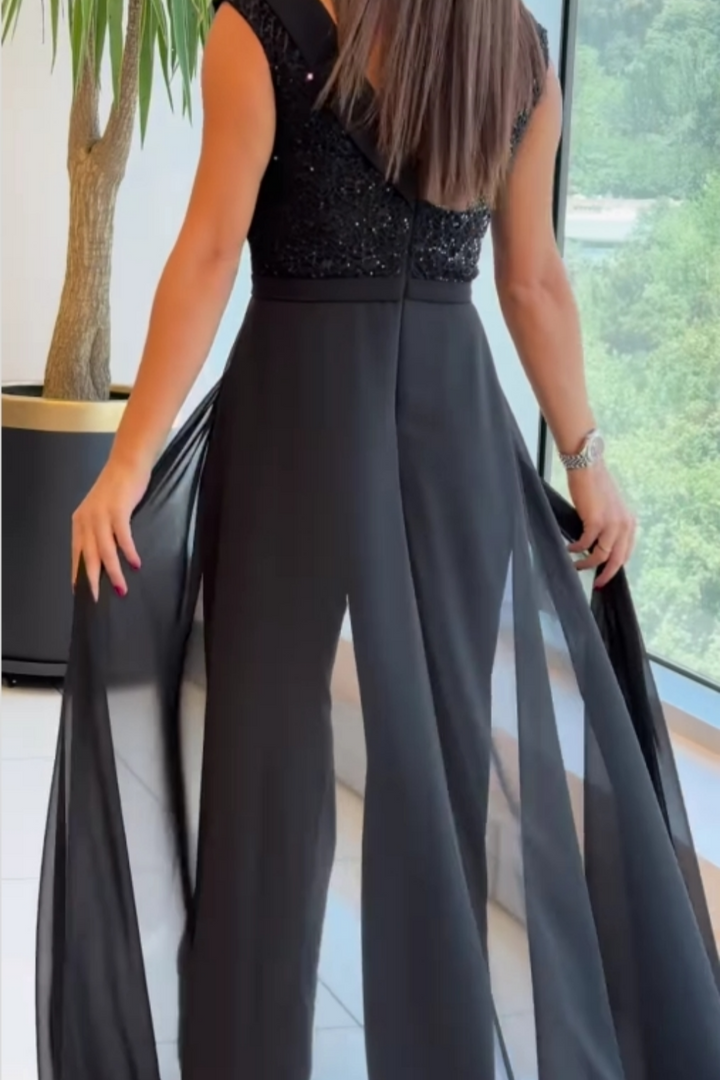 Louna | Black Jumpsuit