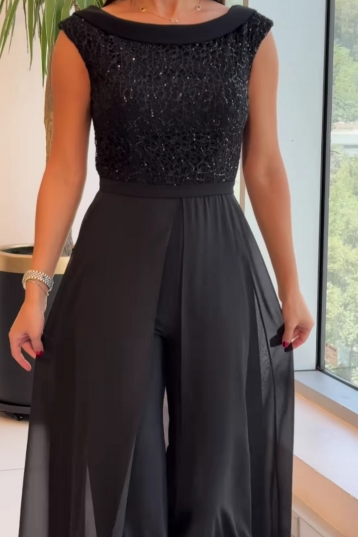 Louna | Black Jumpsuit