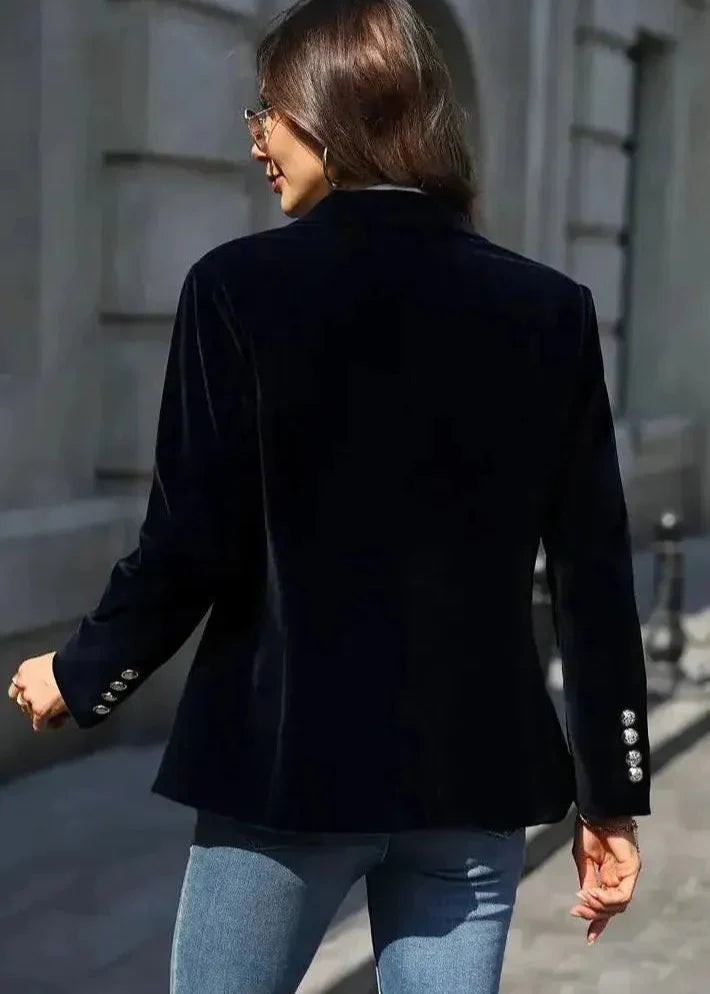 Thea |Tailored Navy Blazer