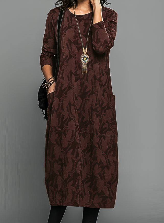 Florence | Soft winter dress with a flattering silhouette