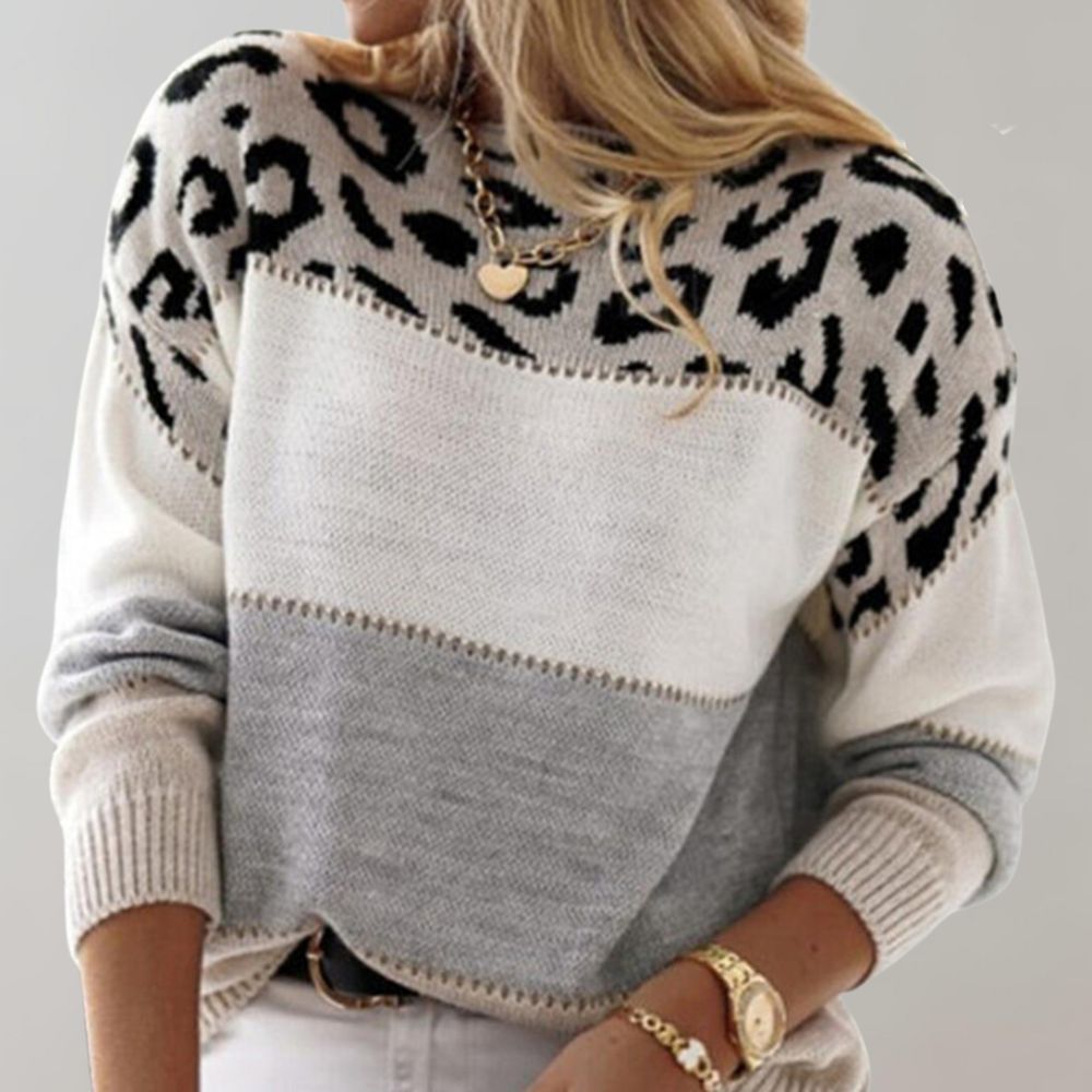 Chloe | Pull Léopard Chic