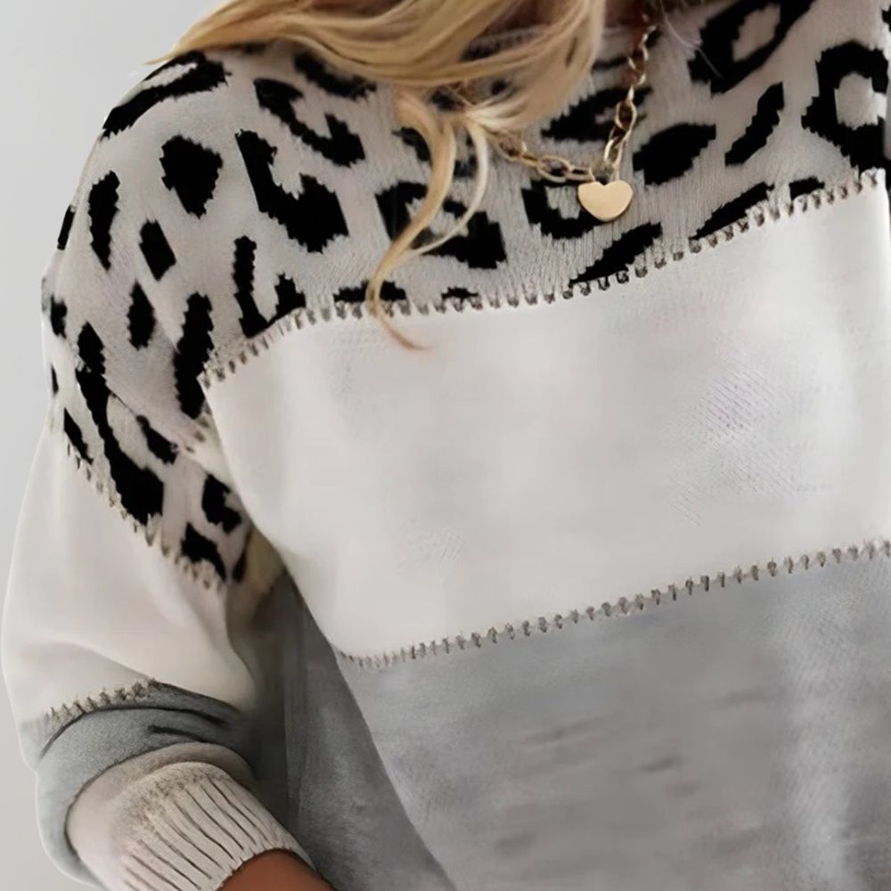 Chloe | Pull Léopard Chic