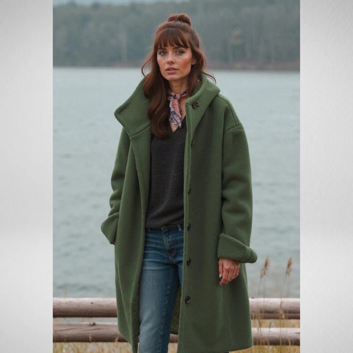 Isla | Forest Green Coat