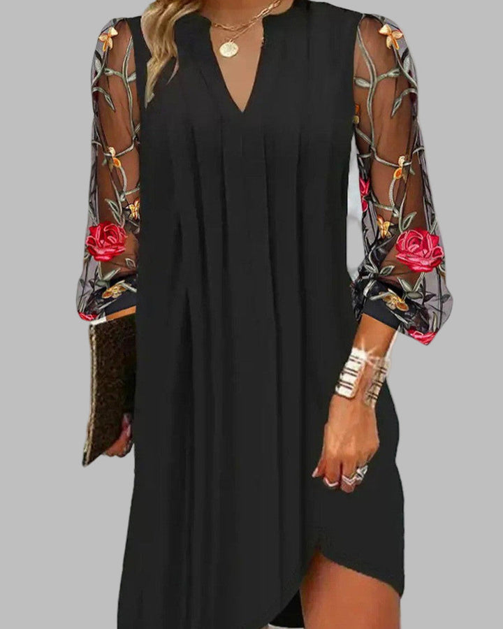 ROSA I Midnight Bloom Dress