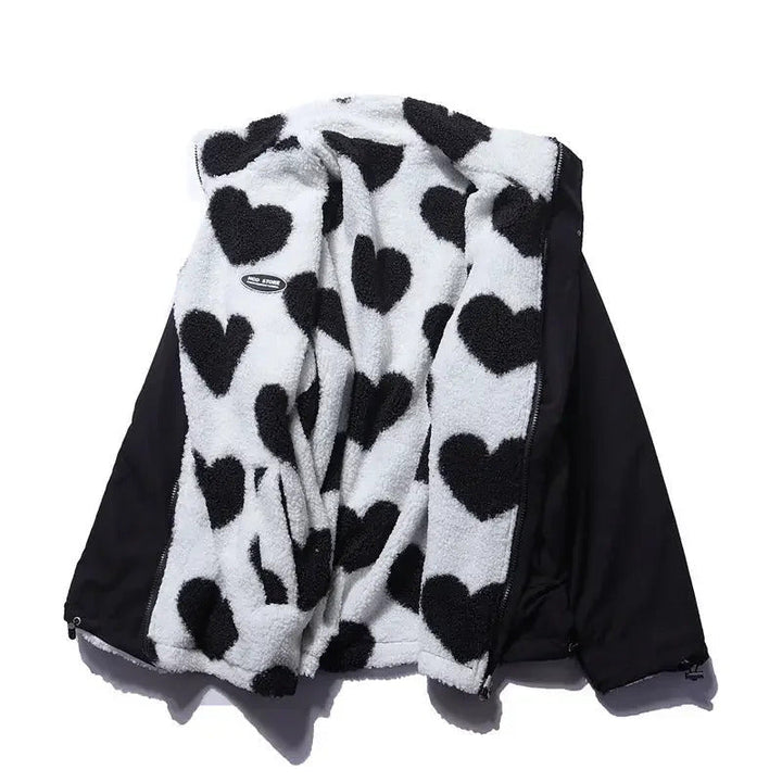 Rhea | Reversible Heart Jacket