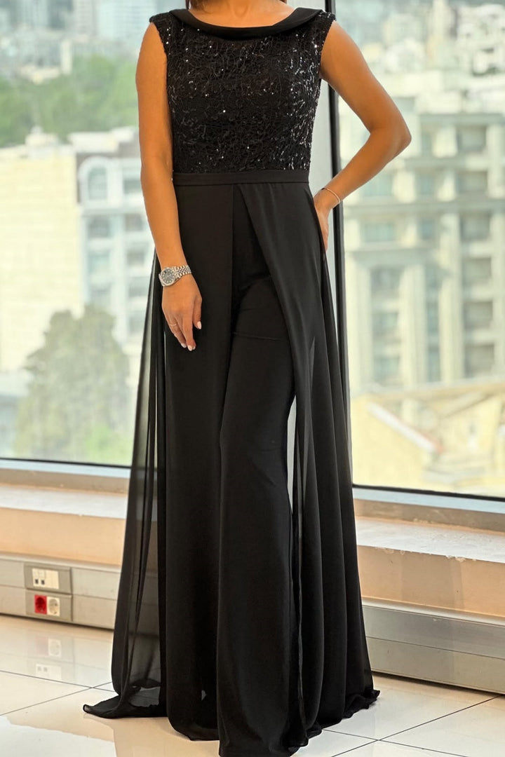 Louna | Black Jumpsuit