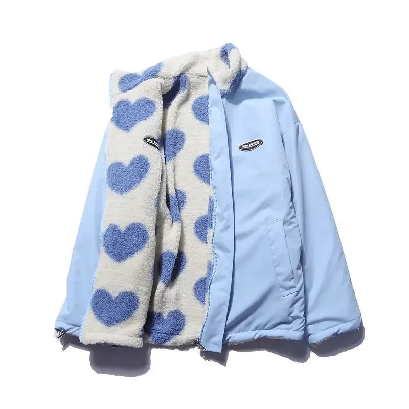 Rhea | Reversible Heart Jacket