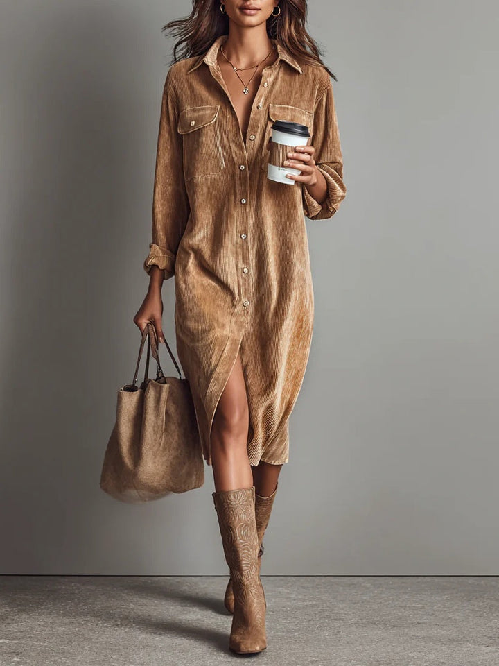 Ava I Classic Shirt Dress