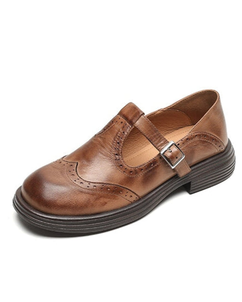 Verda | Leather Mary Jane
