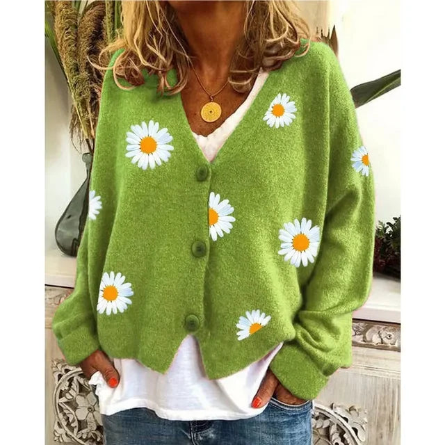 Althea™ | Casual floral crochet cardigan 5