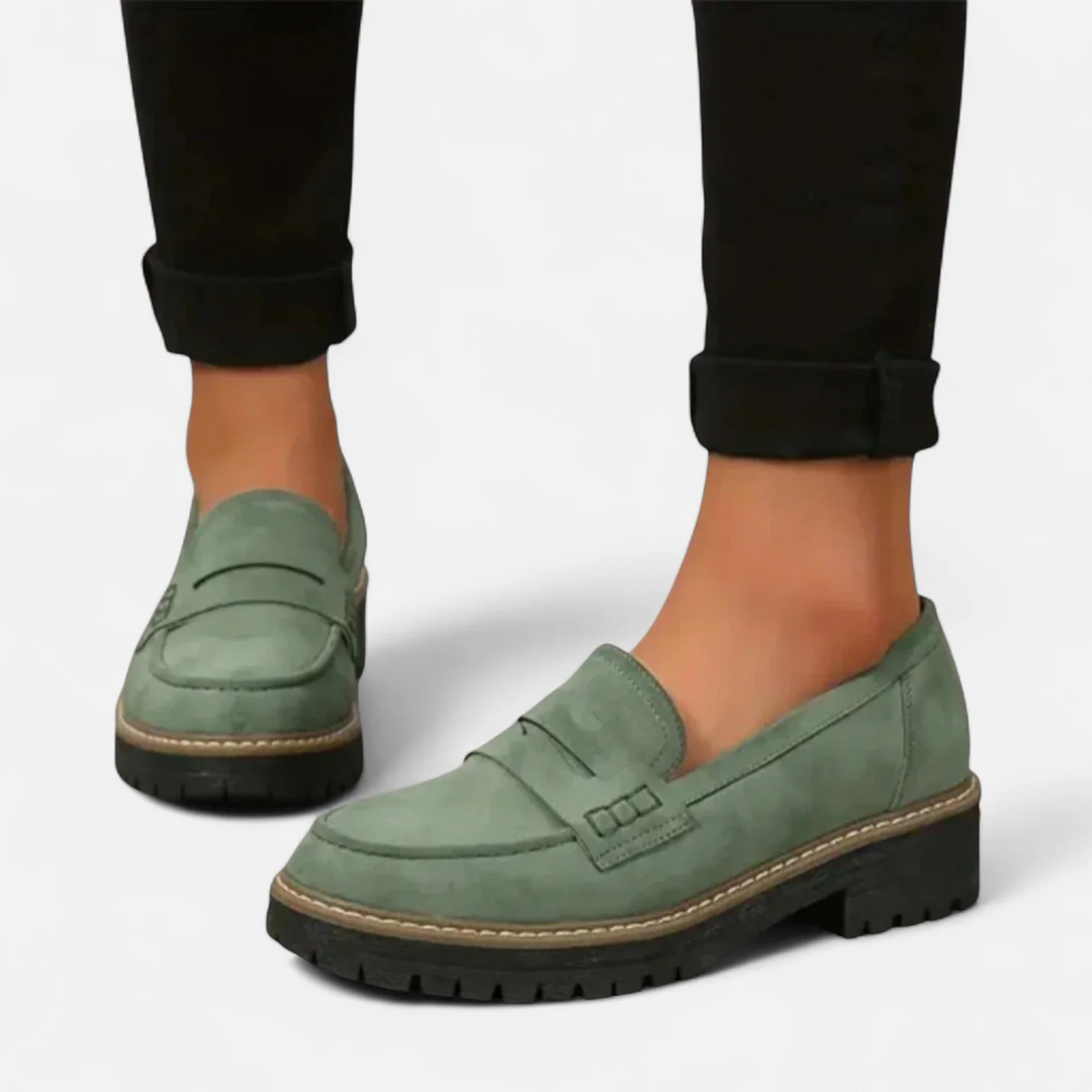 The Amelia - Suede Loafers