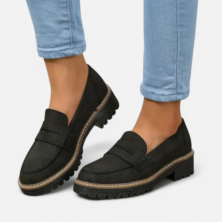 The Amelia - Suede Loafers