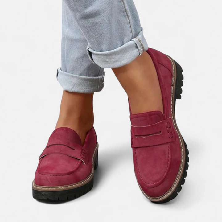 The Amelia - Suede Loafers