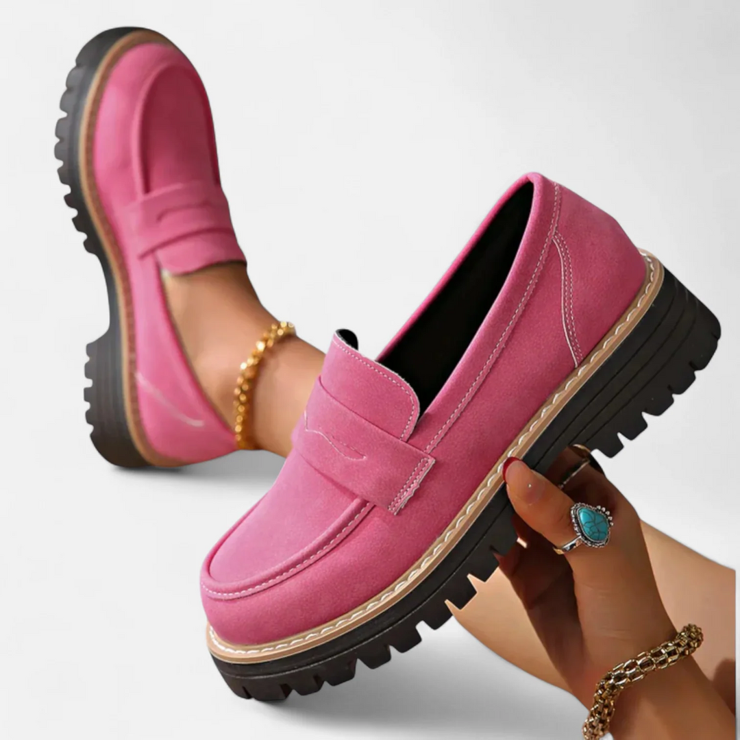 The Amelia - Suede Loafers
