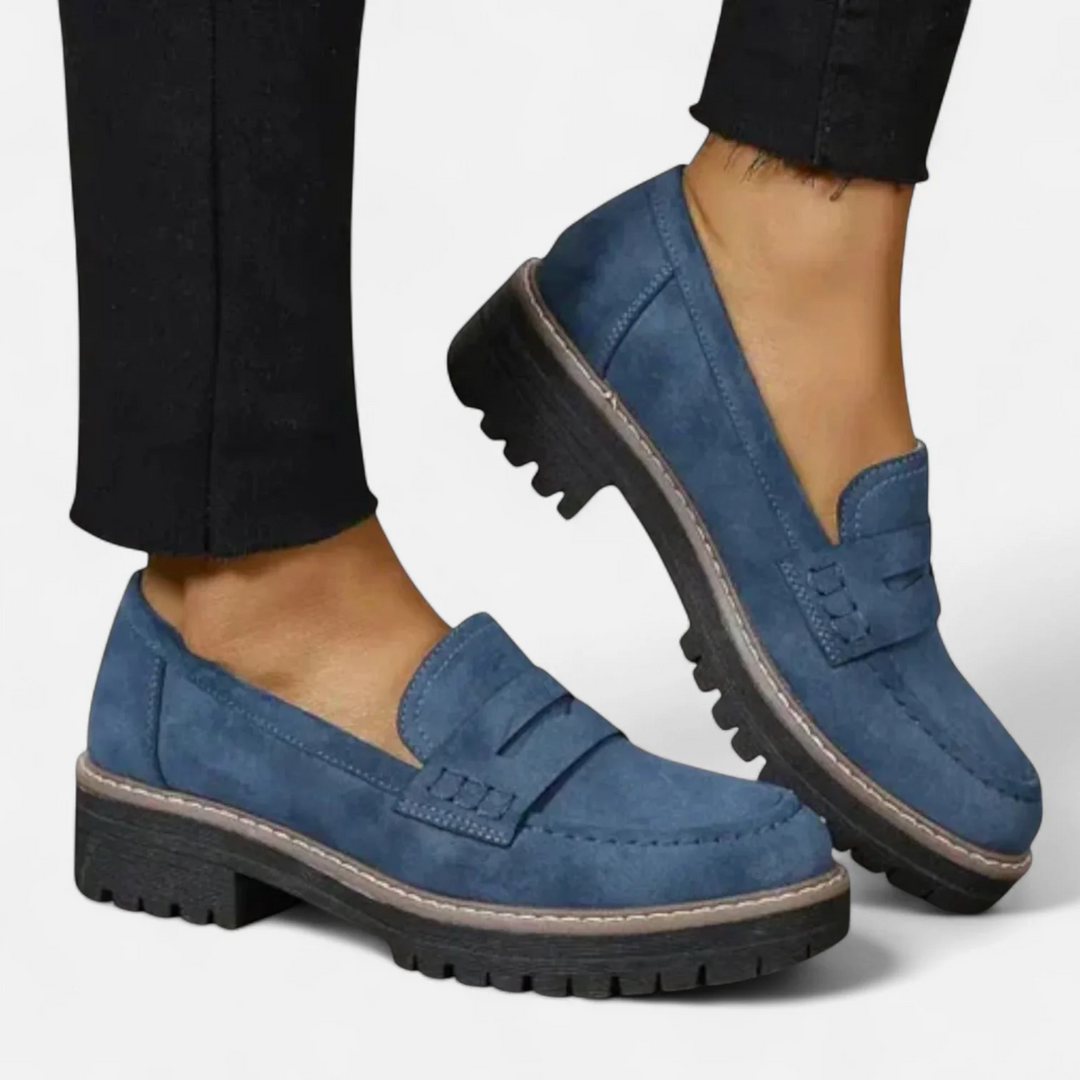 The Amelia - Suede Loafers