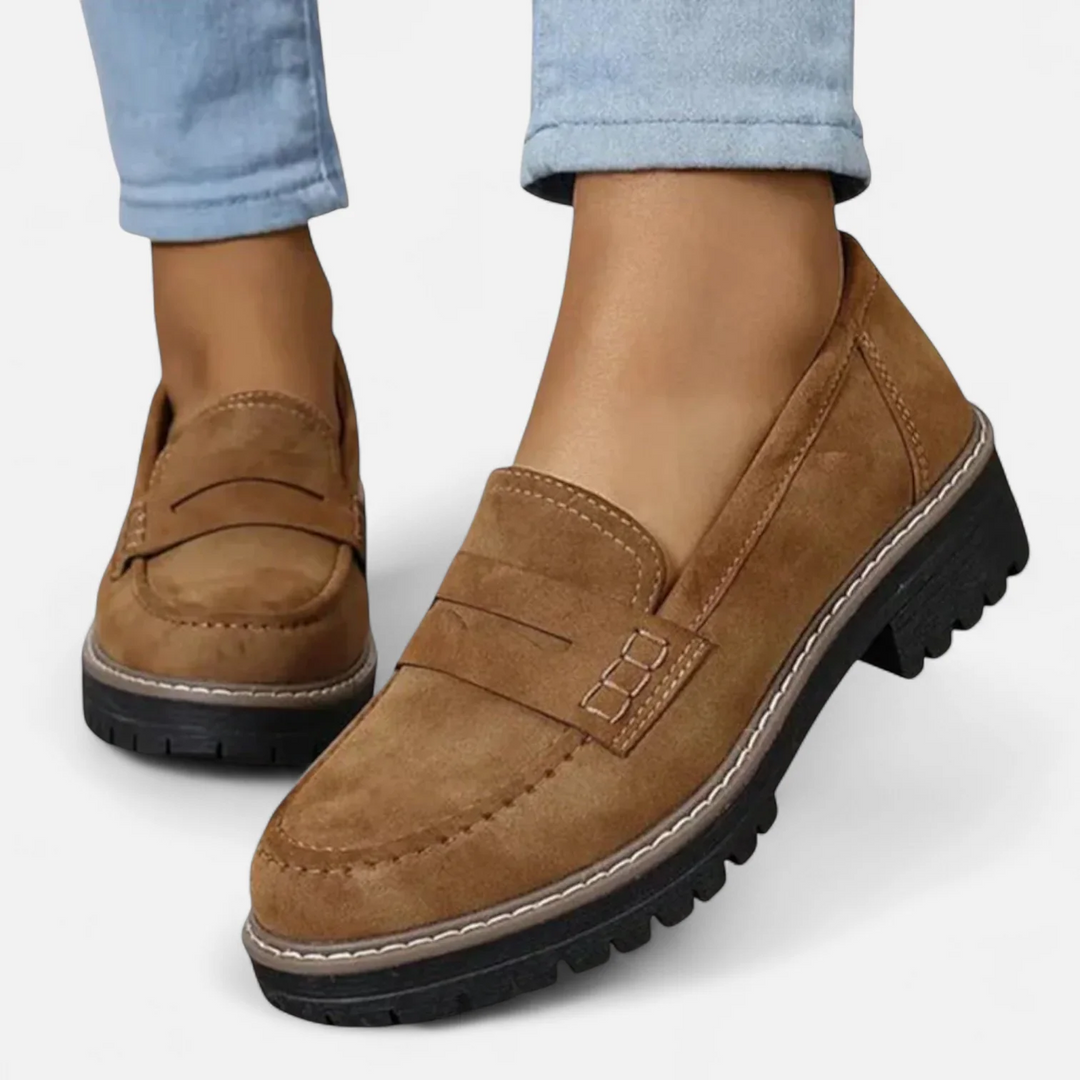 The Amelia - Suede Loafers