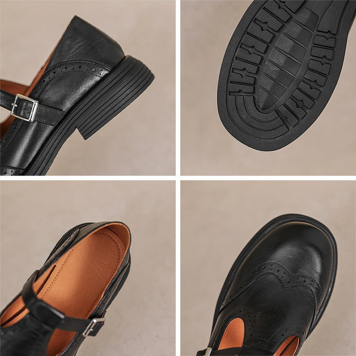 Verda | Leather Mary Jane